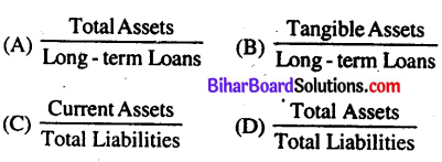 Bihar Board 12th Accountancy Objective Answers Chapter 10 Accounting Ratios - 3
