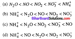 Bihar Board 12th Chemistry Objective Answers Chapter 7 p-ब्लॉक के तत्त्व 1