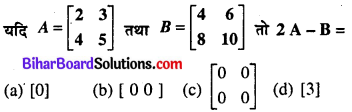 Bihar Board 12th Maths Model Question Paper 1 in Hindi Medium MCQ Q15