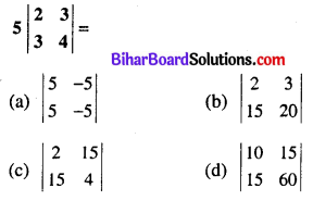 Bihar Board 12th Maths Model Question Paper 1 in Hindi Medium MCQ Q9