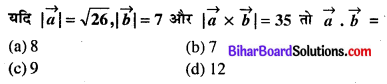 Bihar Board 12th Maths Objective Answers Chapter 10 सदिश बीजगणित Q17