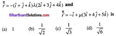 Bihar Board 12th Maths Objective Answers Chapter 11 Three Dimensional Geometry Q37
