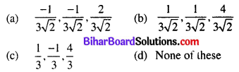 Bihar Board 12th Maths Objective Answers Chapter 11 Three Dimensional Geometry Q8