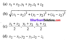 Bihar Board 12th Maths Objective Answers Chapter 11 त्रि-विमीय ज्यामिति Q35