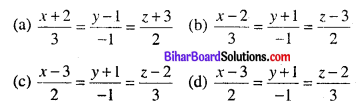 Bihar Board 12th Maths Objective Answers Chapter 11 त्रि-विमीय ज्यामिति Q36
