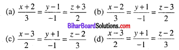 Bihar Board 12th Maths Objective Answers Chapter 11 त्रि-विमीय ज्यामिति Q43