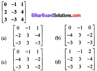 Bihar Board 12th Maths Objective Answers Chapter 3 Matrices Q30