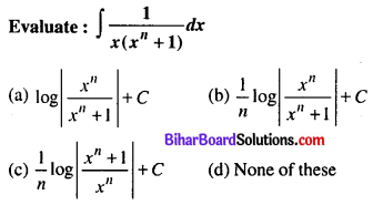 Bihar Board 12th Maths Objective Answers Chapter 7 Integrals Q12
