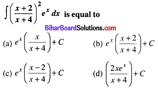 Bihar Board 12th Maths Objective Answers Chapter 7 Integrals Q19