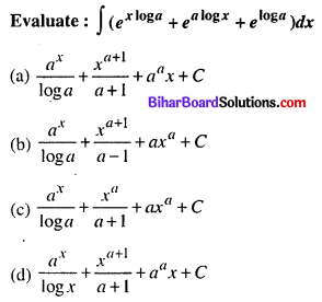 Bihar Board 12th Maths Objective Answers Chapter 7 Integrals Q2