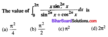 Bihar Board 12th Maths Objective Answers Chapter 7 Integrals Q36