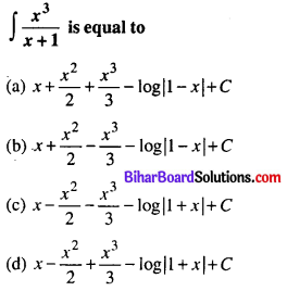Bihar Board 12th Maths Objective Answers Chapter 7 Integrals Q39