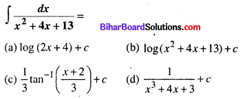 Bihar Board 12th Maths Objective Answers Chapter 7 समाकलन Q27
