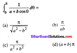 Bihar Board 12th Maths Objective Answers Chapter 7 समाकलन Q6