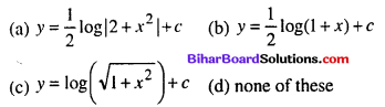 Bihar Board 12th Maths Objective Answers Chapter 9 Differential Equations Q37