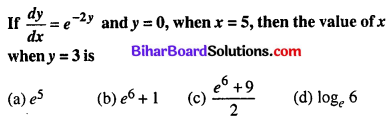 Bihar Board 12th Maths Objective Answers Chapter 9 Differential Equations Q38