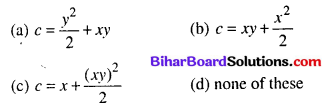 Bihar Board 12th Maths Objective Answers Chapter 9 Differential Equations Q53