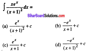Bihar Board 12th Maths VVI Objective Questions Model Set 1 in English Q27