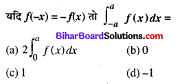 Bihar Board 12th Maths VVI Objective Questions Model Set 1 in Hindi Q29