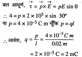 Bihar Board 12th Physics Objective Answers Chapter 1 वैद्युत आवेश तथा क्षेत्र - 23