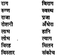 Bihar Board Class 11th Hindi व्याकरण पर्यायवाची शब्द 5