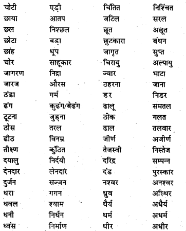 Bihar Board Class 7 Hindi व्याकरण Grammar 38
