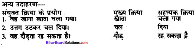 Bihar Board Class 10 Hindi व्याकरण क्रिया-भेद - 5