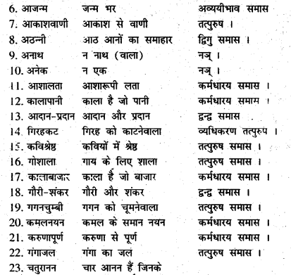 Bihar Board Class 6 Hindi व्याकरण Grammar 21
