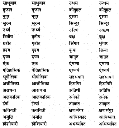 Bihar Board Class 6 Hindi व्याकरण Grammar 25