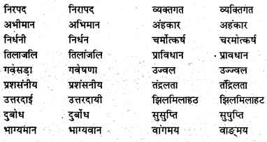 Bihar Board Class 6 Hindi व्याकरण Grammar 26