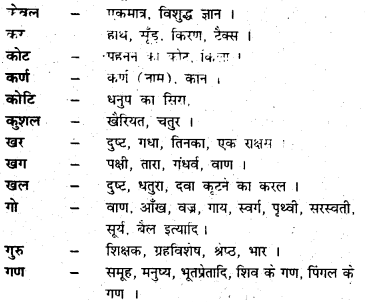 Bihar Board Class 6 Hindi व्याकरण Grammar 40