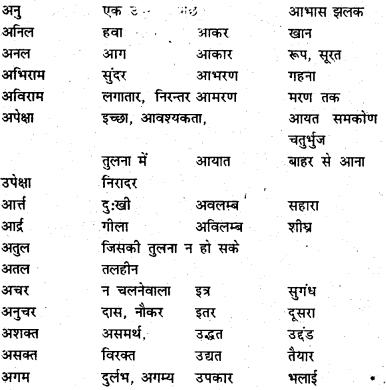 Bihar Board Class 6 Hindi व्याकरण Grammar 45