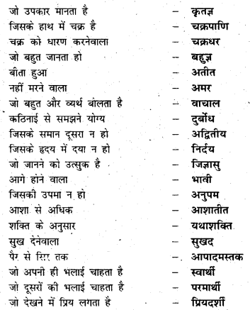 Bihar Board Class 6 Hindi व्याकरण Grammar 48