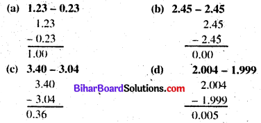 Bihar Board Class 6 Maths Solutions Chapter 8 दशमलव Ex 8.6 Q2
