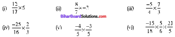 Bihar Board Class 7 Maths Solutions Chapter 12 परिमेय संख्याएँ Ex 12.2 Q3