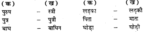 Bihar Board Class 9 Hindi व्याकरण लिंग - 1