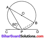 Bihar Board Class 10 Maths Solutions Chapter 10 वृत्त Additional Questions VSAQ 6