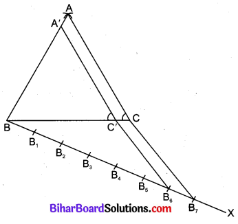 Bihar Board Class 10 Maths Solutions Chapter 11 रचनाएँ Additional Questions LAQ 3