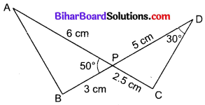 Bihar Board Class 10 Maths Solutions Chapter 6 त्रिभुज Additional Questions MCQ 7