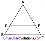 Bihar Board Class 10 Maths Solutions Chapter 6 त्रिभुज Additional Questions VSQ 2