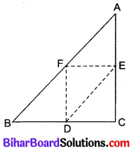 Bihar Board Class 10 Maths Solutions Chapter 6 त्रिभुज Ex 6.4 Q5