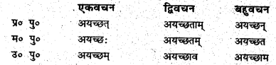 Bihar Board Class 6 Sanskrit व्याकरण धातु-रूपाणि 9