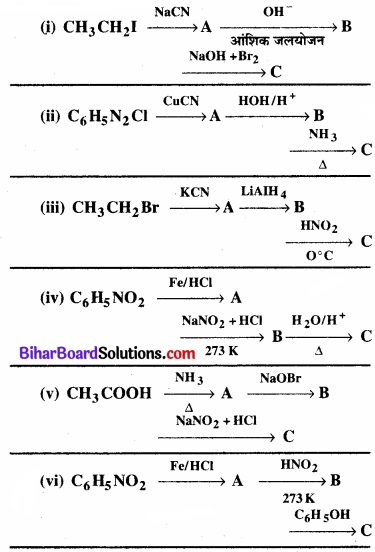 BIhar Board Class 12 Chemistry Chapter 13 ऐमीन img-35