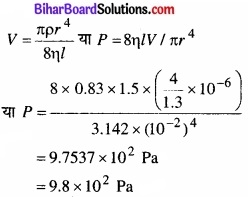 Bihar Board Class 11 Physics Chapter 10 तरलों के यांत्रिकी गुण 